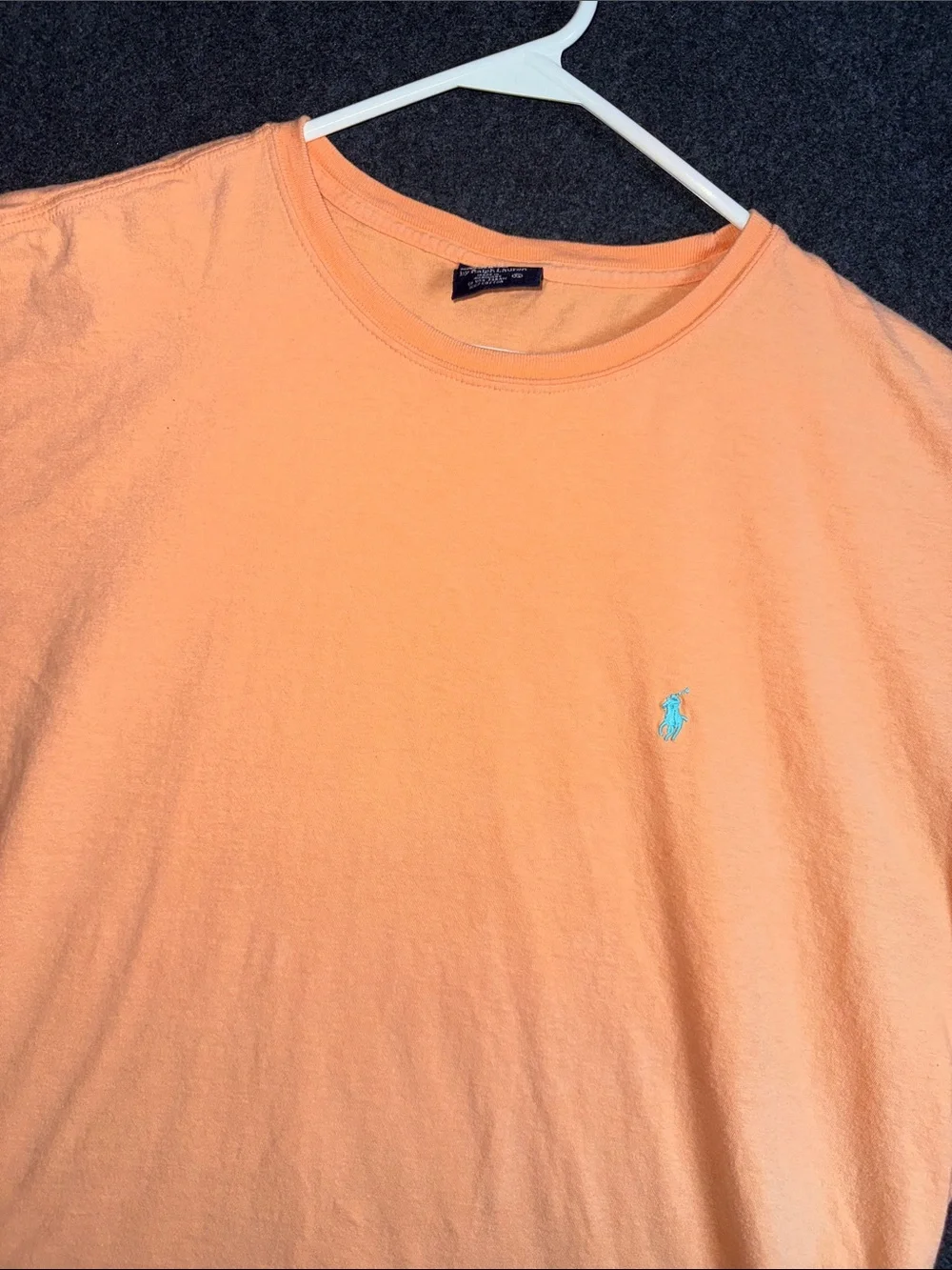 Polo by Ralph Lauren Peach Short Sleeve Crew Neck Tee
